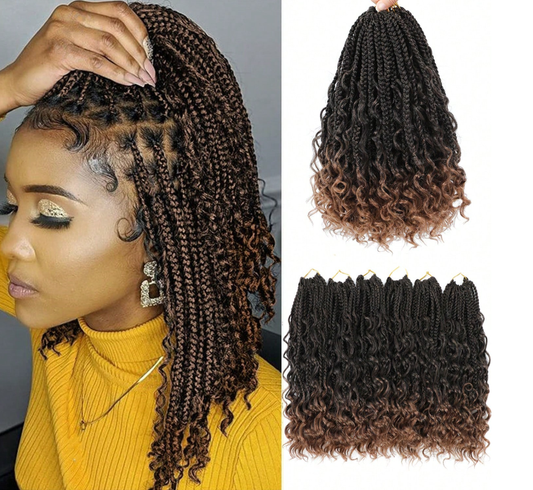 8 Pack Boho Box Braids