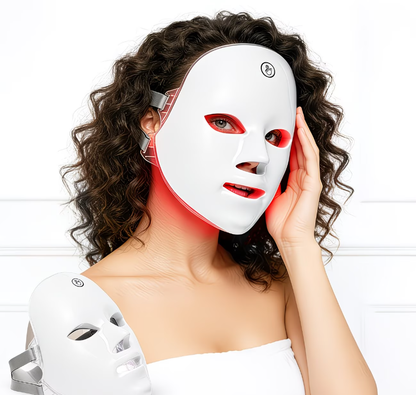 USB Rechargable Cordless 7 Colors LED Skin Care Facial Mask